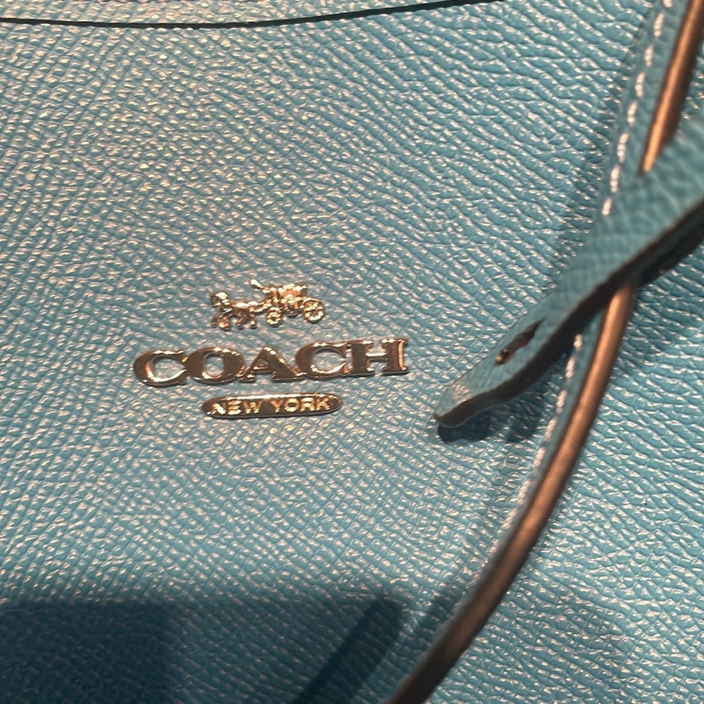Coach NWT Celestial Reversible Leather Tote & Pouch Set MSRP $350 - Picture 9 of 10